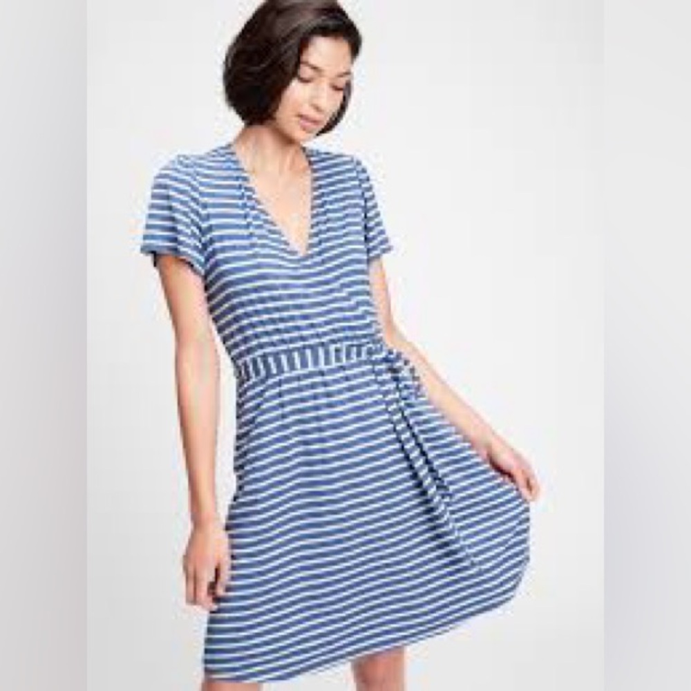 GAP Faux Wrap Dress